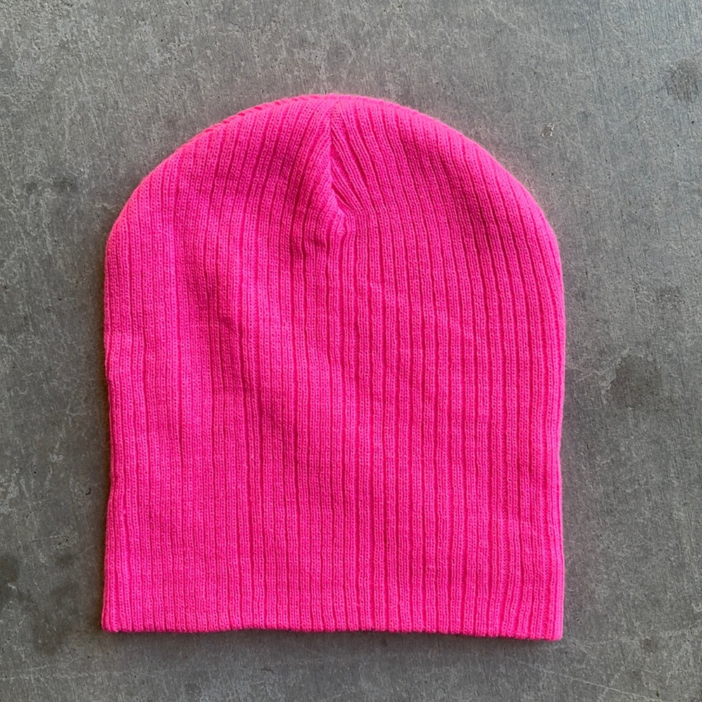 Pink beanie